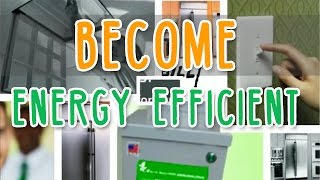 preview picture of video 'How to Conserve Energy and Make Your Home More Energy Efficient'