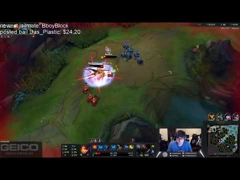 Dyrus channeling his inner Bob Ross