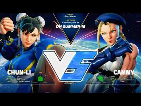 SFV: Dreamhack Summer 2016 Top 32 Part 4 - CPT 2016