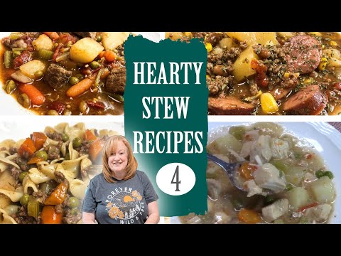 HEARTY STEW RECIPES that Wrap you up like a Blanket.