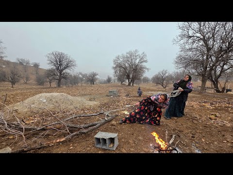 ❄️💪 The Hardest Job Nomadic Women Do in Freezing Winter | You Won’t Believe This