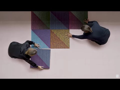 DESSO X RENS carpet tile collection