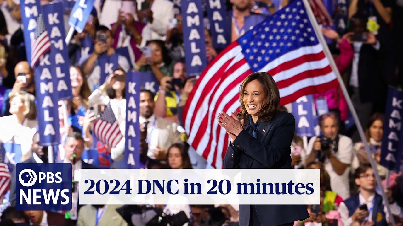 WATCH: The 2024 Democratic National Convention in 20 minutes