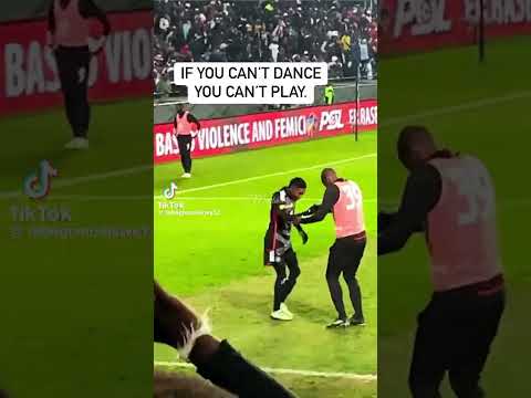 Saleng dance celebration after scoring goal #dstvpremiership #orlandopirates
