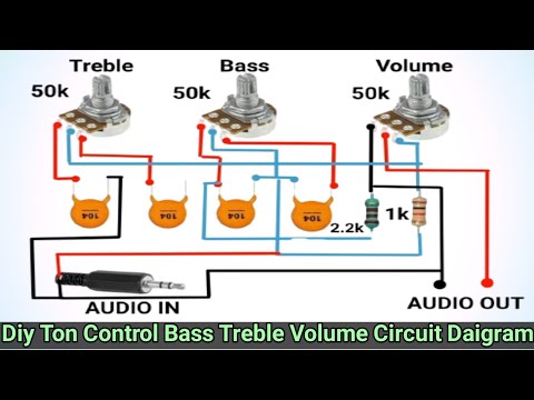 Simple Tone Control Circuit Diy Bass Treble Volume //