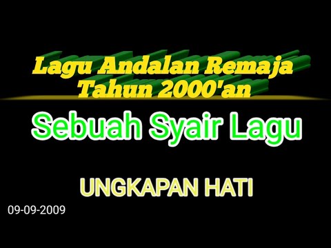 Sang Pengagum - Sebuah syair lagu (UNGKAPAN HATI)