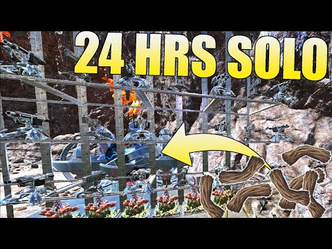 I Spent 24 Hours On A FIBERCRAFT Server and This Is What Happened... | Ark PvP