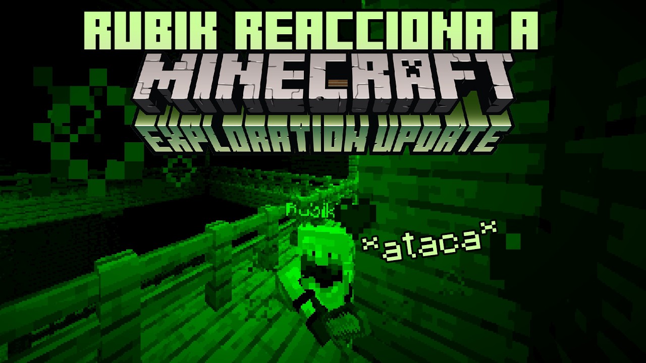 Rubik reacciona por primera vez a las mansiones de Minecraft