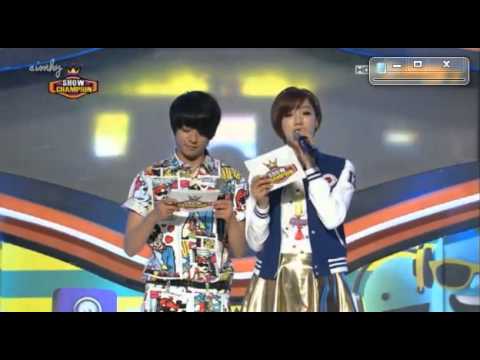 130508 MC F(x) Amber T-ara Eunjung cut 1