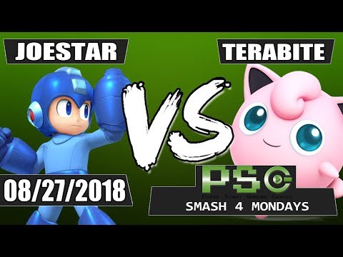 PSG Smash 4 Monday: TSUGI | Joestar (Mega Man) vs Terabite (Jigglypuff/Pikachu) - Losers Qtrs