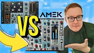 BX_CONSOLE AMEK 9099 (Plugin Alliance) vs ACUSTICA AUDIO AMETHYST 4 || AMEK console plugin shootout