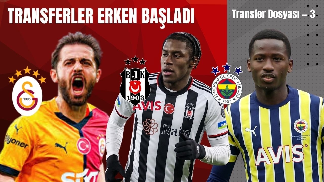 Bernardo Silva Galatasaray'a! Muriqi Fenerbahçe'ye! Beşiktaş Premier Lig'e Atılıyor!