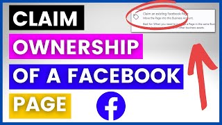 How To Claim Ownership Of A Facebook Page? [in 2023]