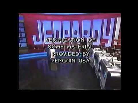 Jeopardy Full Credit Roll 1-7-1994