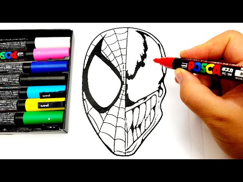 SPIDER-MAN vs. VENOM Coloring pages