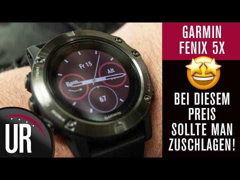 Garmin Fenix 5X - Fitnesstracker / Sportuhr |Test |Review |Deutsch