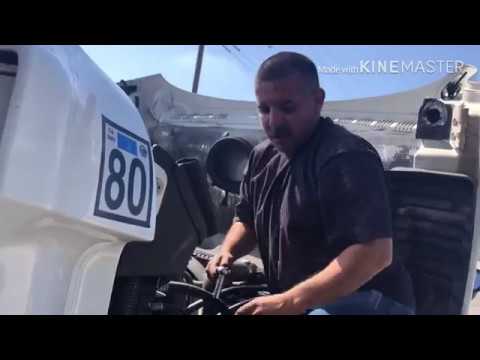 Replacing ac condenser on freightliner