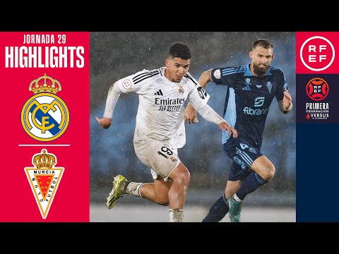 Resumen #PrimeraFederación | RM Castilla 0-0 Real Murcia CF | Jornada 29 | Temporada 2024/2025