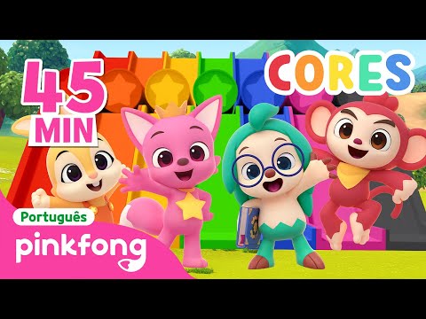 Aprenda as Cores com Pinkfong e Hogi |As Cores|+Completo|Pinkfong,Bebê Tubarão!Canções para Crianças