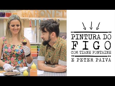 Pintura do Figo com Tiane Fontaine e Peter Paiva