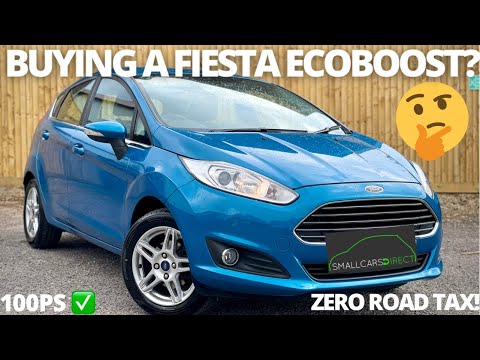 Should you Buy a Used 2013 Ford Fiesta 1.0 EcoBoost 100bhp? Candy Blue For Sale by Small Cars Direct