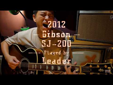 2012 Gibson SJ-200 Standard Vintage Sunburst w/ OHSC | Fishman Ellipse Aura, KING of the Flat-Tops! image 24