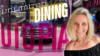 Utopia of the Seas! | Ultimate Dining Package, GoPort, Flying In Standby On The Same Day & Debark