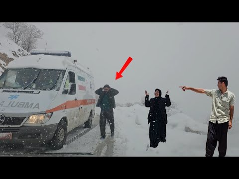 SNOWSTORM CHALLENGE in Our Ancient Castle Village! ❄️ Nomadic Family Winter Survival