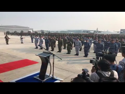 PERBARISAN HARI ANGKATAN TENTERA MALAYSIA KE-85 1 OKTOBER 2018 DI PENGKALAN UDARA SUBANG