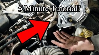 '94-'02 Dodge Cummins Alternator Replacement