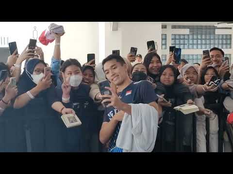 Jonatan Christie & Fans (Babak 32 Besar Indonesia Open 2023)