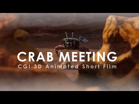 CGI 3D Animated Short Film: "CRAB MEETING"