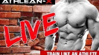 Your Workout and Nutrition Questions Answered - ATHLEAN-X LIVE thumbnail