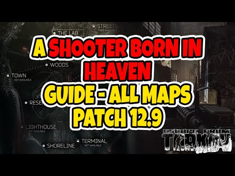 A Shooter Born In Heaven Guide - All Maps Patch 12.9 | Escape from Tarkov | EFT spots to snipe
