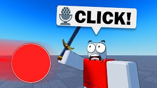 Roblox Blade Ball, But I Use VOICE COMMANDS