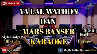 Download lagu Ya Lal Wathon Dan Mars Banser ( karaoke ) Versi Gambus mp3