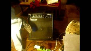 Video thumbnail for ampli ibanez sound wave SW35 by invisible030