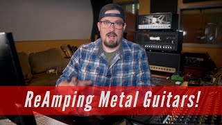 Video thumbnail for Reamping Metal Guitars with the Friedman BE100, Krank Revolution 1, & EVH 5150 III | Capsule to Cone by Matt McQueen