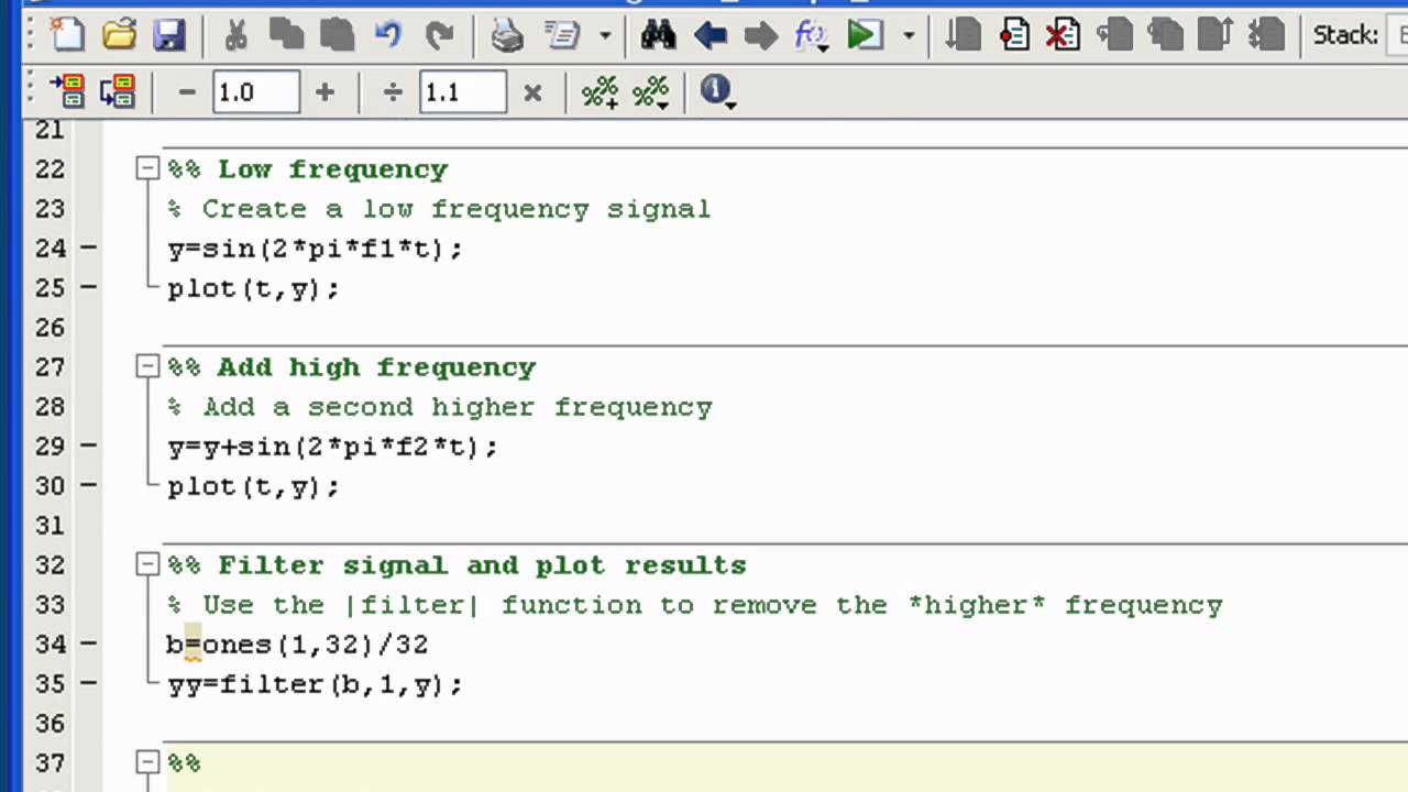 Publishing MATLAB Code from the Editor.mp4