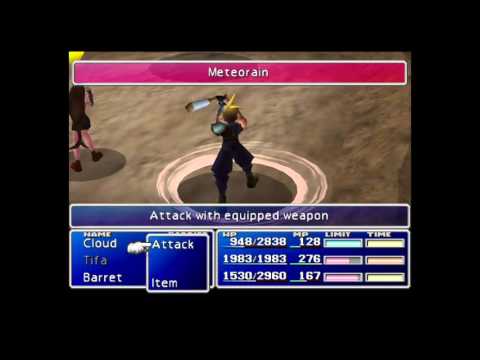 FINAL FANTASY VII Robert0leonhart Vs Rapps