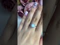 Серебряное кольцо с опалом 1.096ct