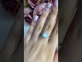 Серебряное кольцо с опалом 1.156ct