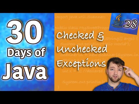 Hands-on Java - Checked and Unchecked Exceptions - Day 28