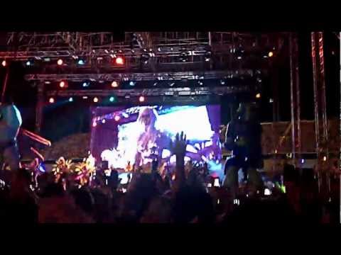 Laidback Luke @ EDC 2012 Dirty Talk & Pursuit of Happiness Firework Show 6-10-12 HD