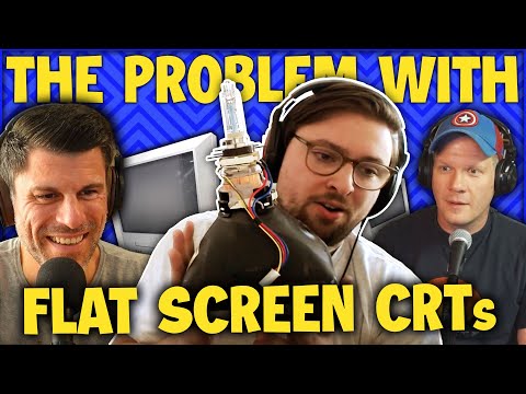 The Problem with Flat Screen CRTs w/ Andy King - CRP Clips