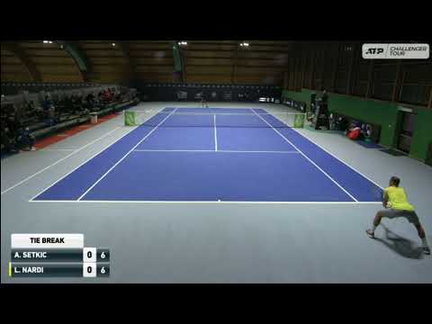 Aldin Setkic (BIH) vs Luca Nardi (ITA), Forli 2 challenger, 1 Round