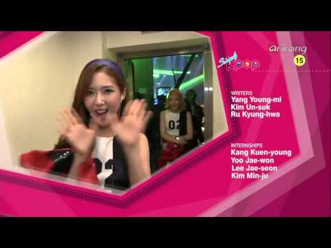 [130820] ArirangTV Simply K POP Ending by 바닐라 (*Haru and Jerry)