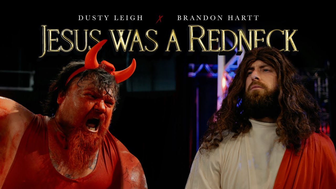 Dusty Leigh & Brandon Hartt  - Jesus Was A Redneck (ft. Catfish Cooley) [Official Music Video]