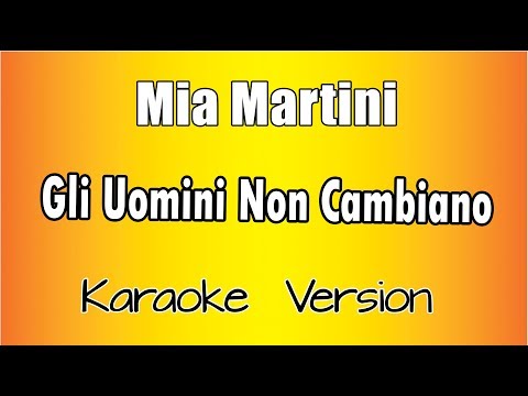 Mia Martini - Gli Uomini Non Cambiano ( Versione Karaoke Academy Italia)