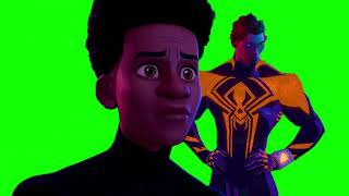 Miles Morales "when does it happen?" green screen